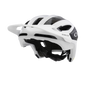 White and black helmet with Oakley logo on a white background
