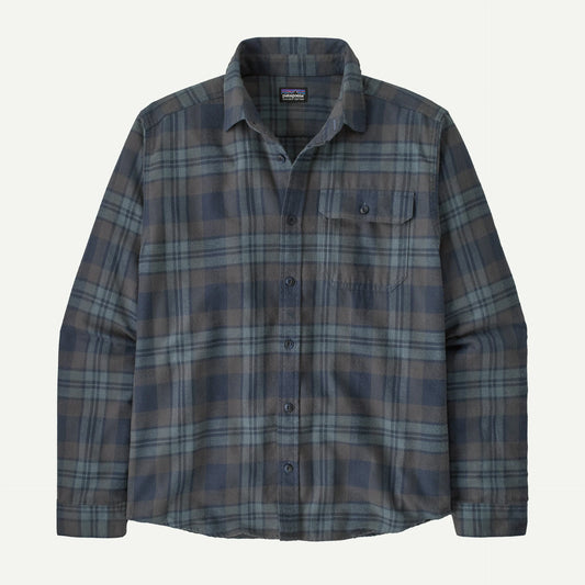 Patagonia Men's Long-Sleeved Lightweight Fjord Flannel Shirt