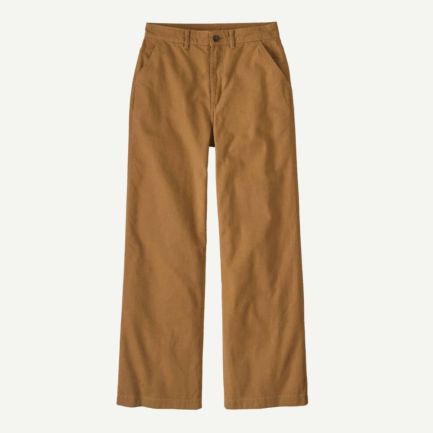 Brown pants on a white background