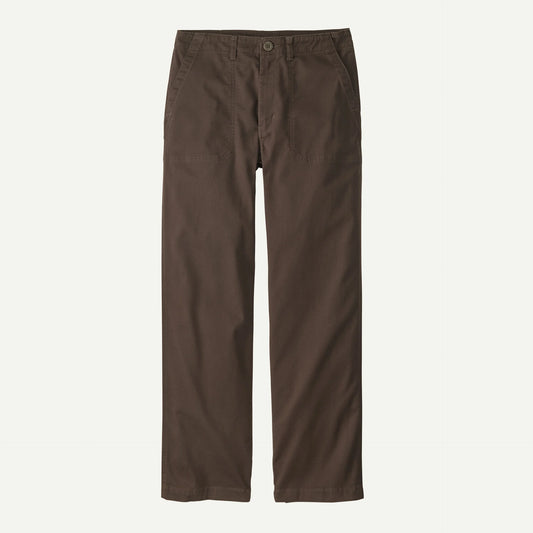 Brown pants on a white background