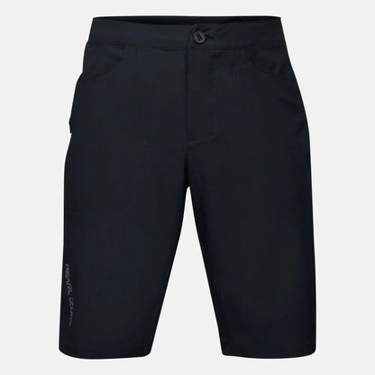 Black shorts on a light gray background