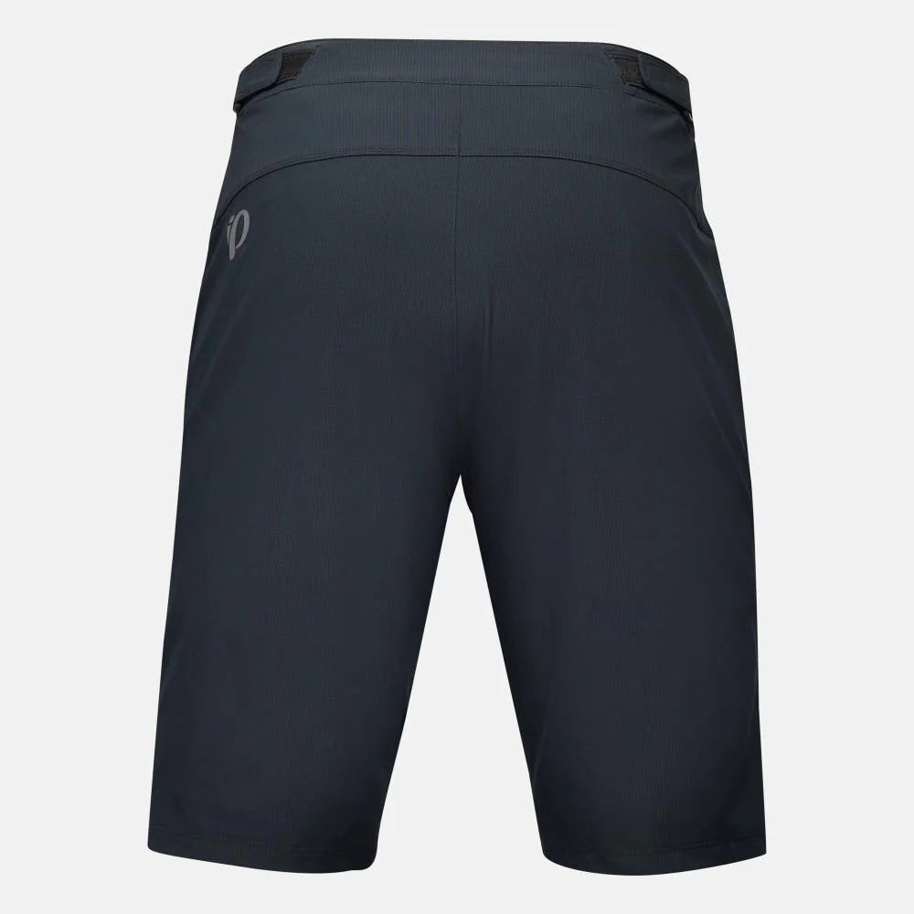 Black shorts on a light gray background