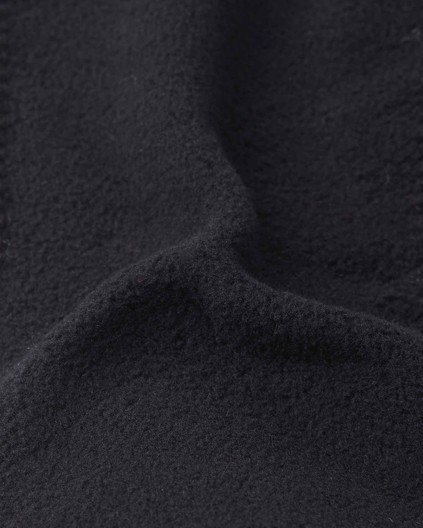 Close-up of dark gray fabric texture