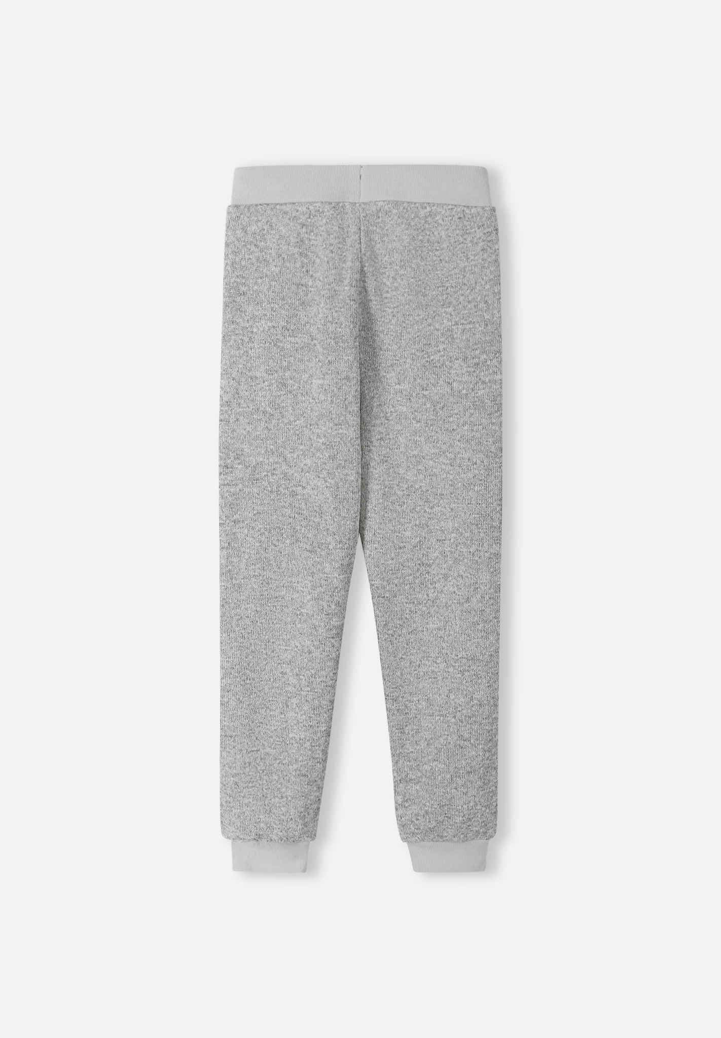 Gray sweatpants on a white background