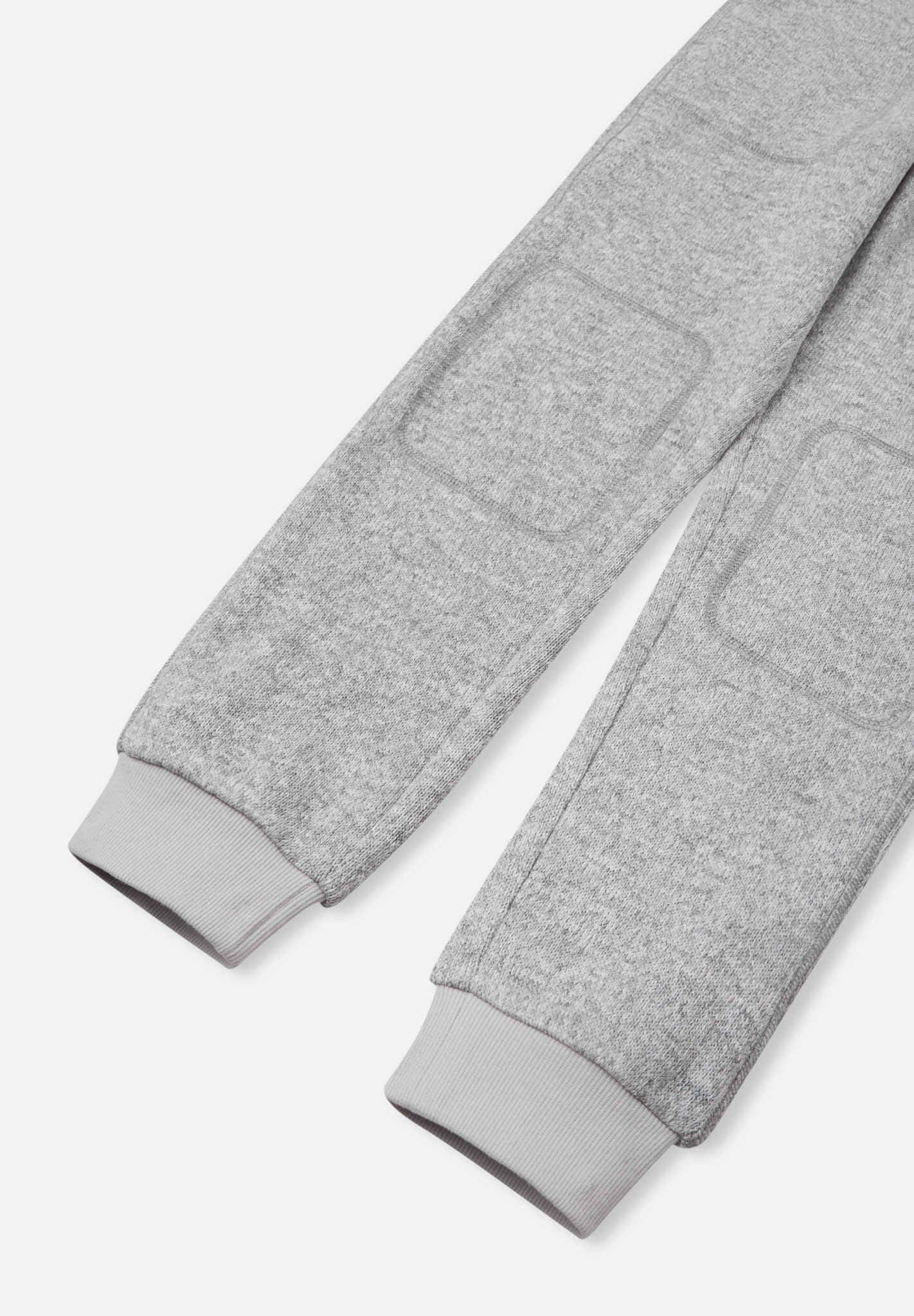 Gray sweatpants on a white background