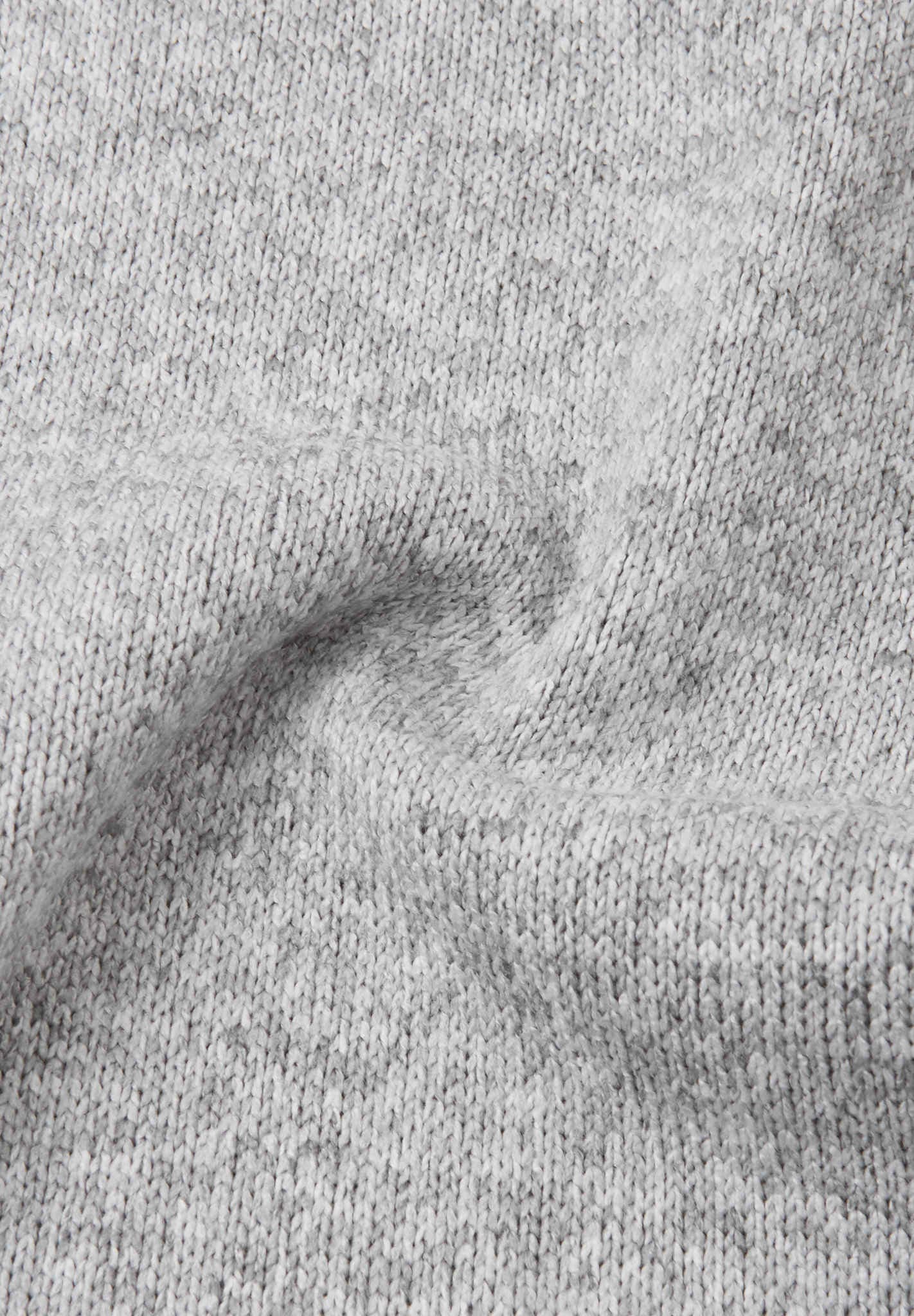 Close-up of gray fabric texture