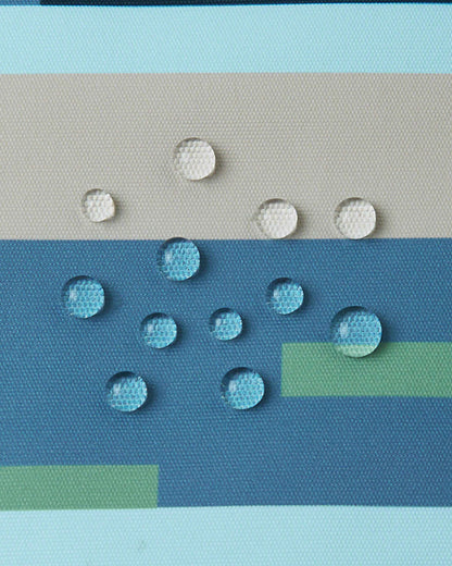 Textured surface with circular patterns in various shades of blue and gray.