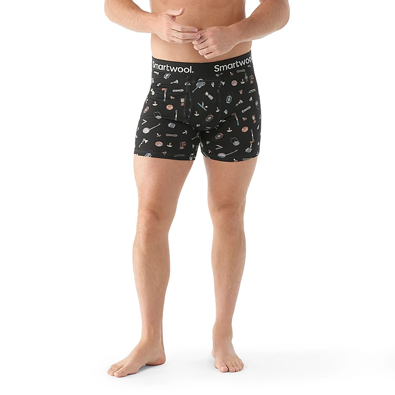 Smartwool Men's Merino Print Boxer Brief