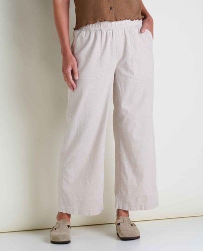 Toad&Co Women's Taj Hemp Wide Leg Pant