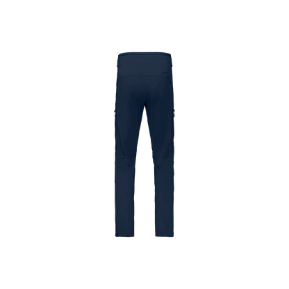 Navy blue pants on a white background
