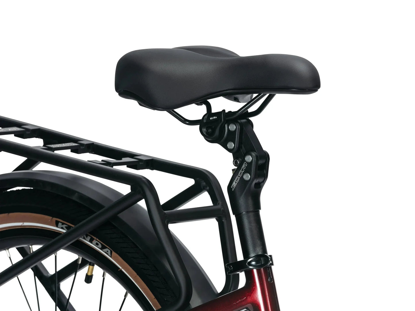 Suspension Seatpost on Troxus E-Bike