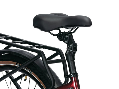 Suspension Seatpost on Troxus E-Bike