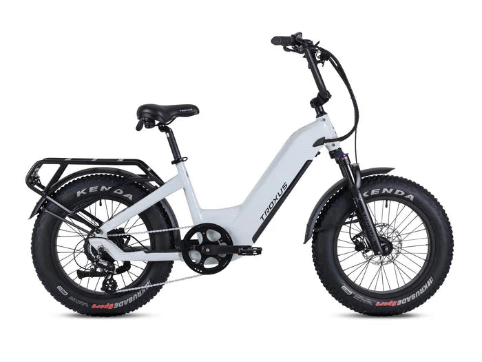White Troxus E-Bike