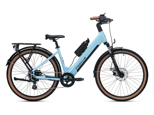 Baby Blue Troxus E-Bike