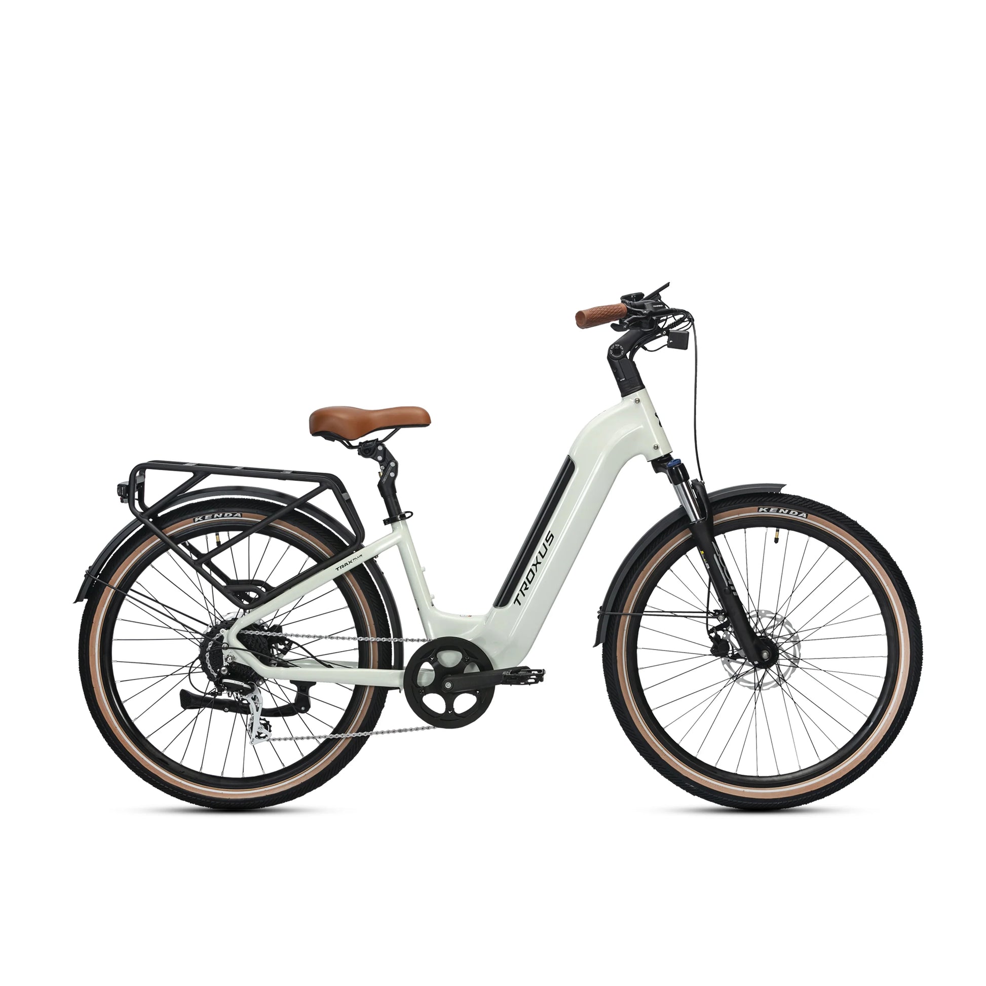 White Troxus E-Bike