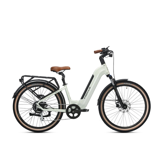 White Troxus E-Bike