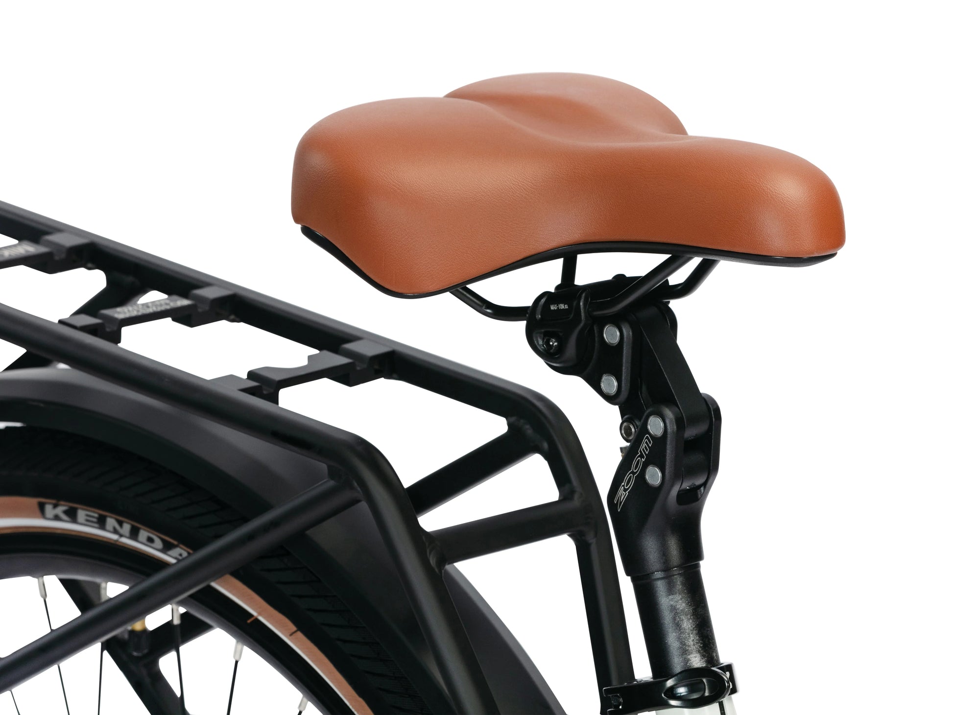 Suspension Seat on Troxus E-Bike
