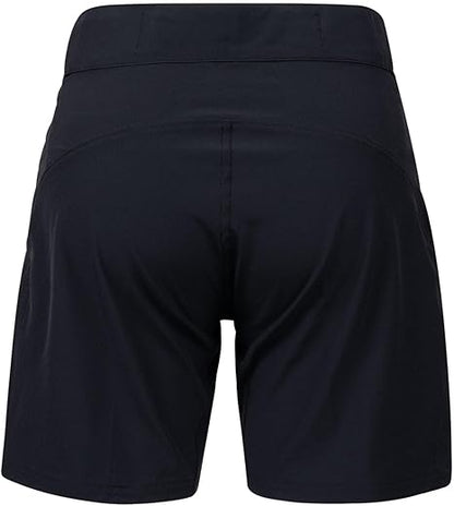 Black shorts on a white background