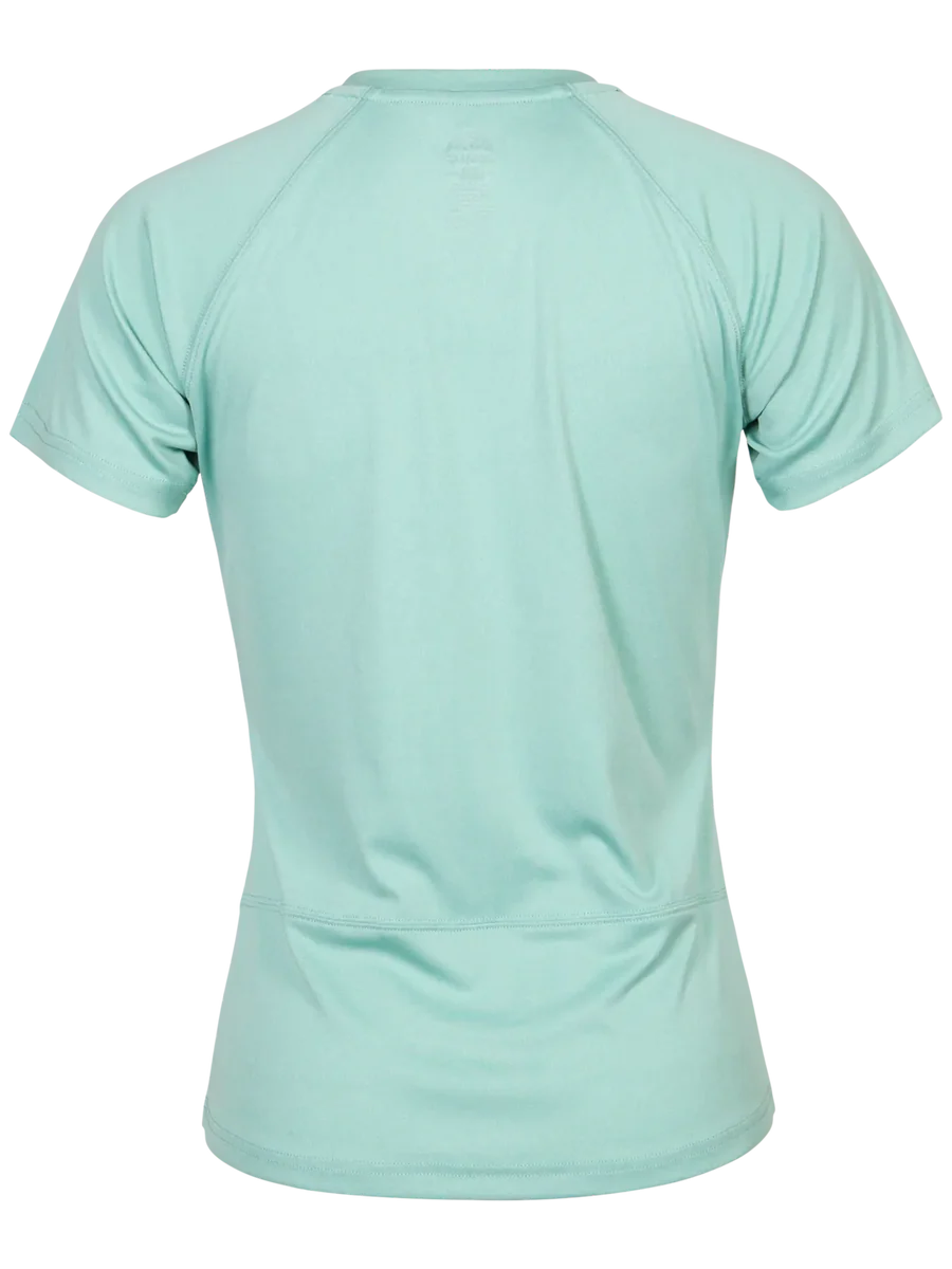 Light blue t-shirt on a white background
