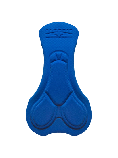 Blue silicone屁股垫 on a white background