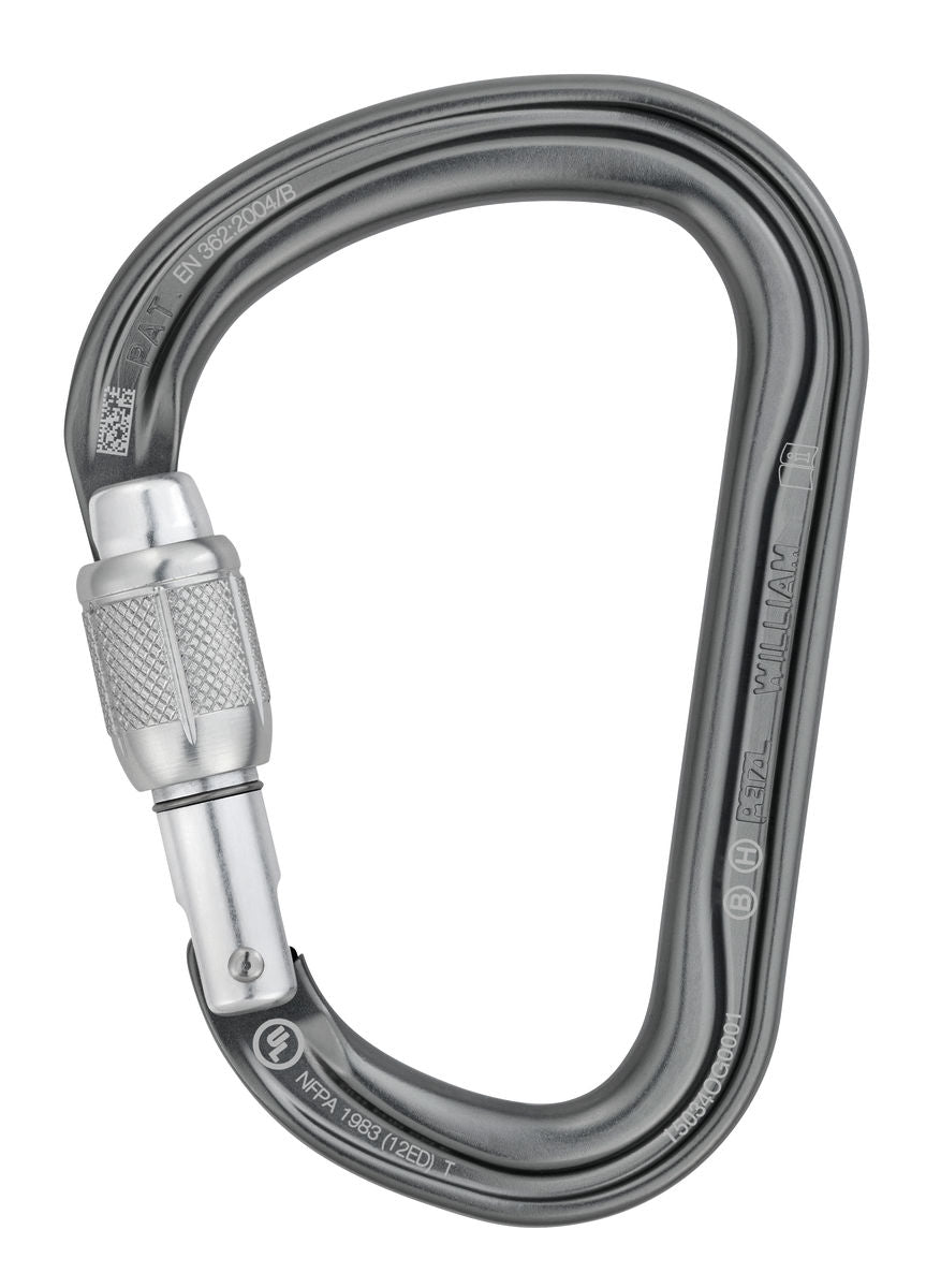 Petzl William Screw-Lock Carabiner