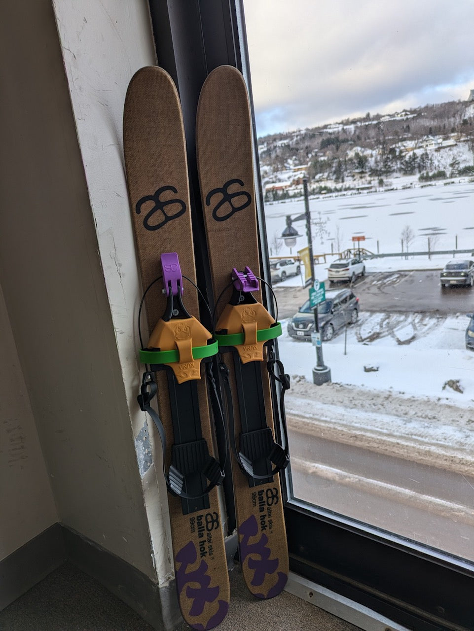 Altai Kid's Balla Hok Ski w/Kuna Universal Binding 99cm – Down