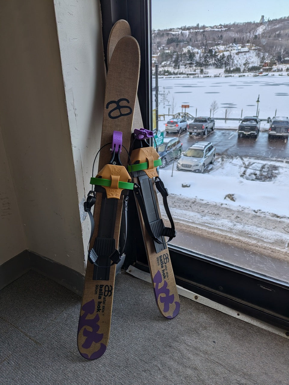 Altai Kid's Balla Hok Ski w/Kuna Universal Binding 99cm – Down