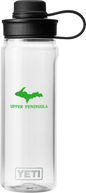 Yeti Upper Peninsula Yonder .75L / 25 oz Bottle w/ Tether Cap Clear