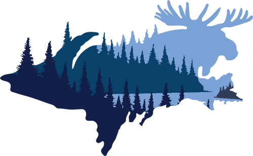 Upper Peninsula Moose Sticker