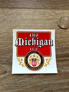 Michigan Ice Fest Old Michigan Ice Sticker