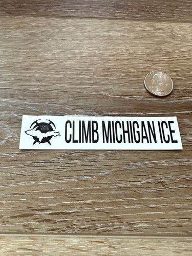 Michigan Ice Fest Climb Michigan Ice Sticker