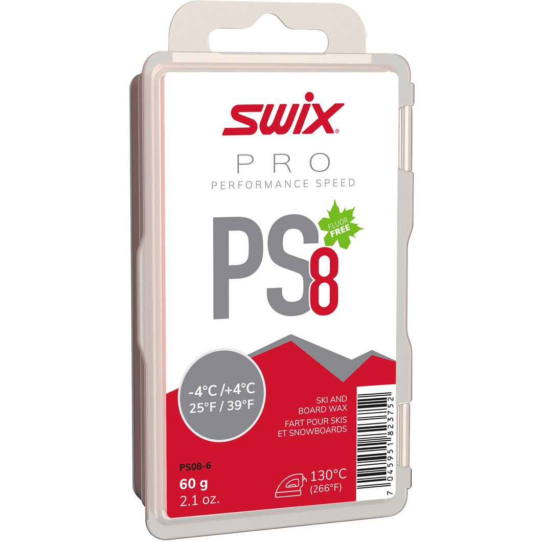 Swix PS8 Red 60g -4C/+4C