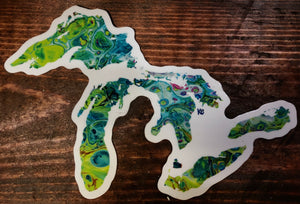 Great Lakes Agate Sticker