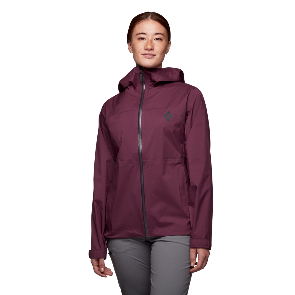 Black Diamond Women's Stormline Stretch Rain Shell