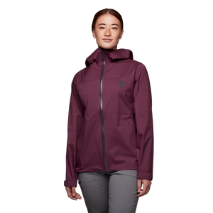 Black Diamond Women's Stormline Stretch Rain Shell