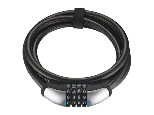 Giant SureLock Flex Combo 12 Cable Lock Matte Black 12mm x 180xm