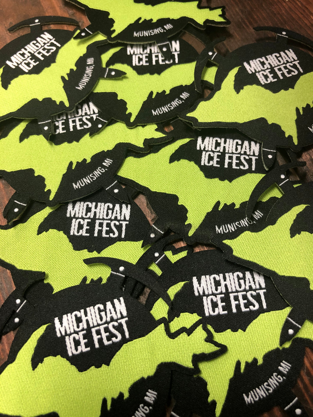Michigan Ice Fest Logo Patch