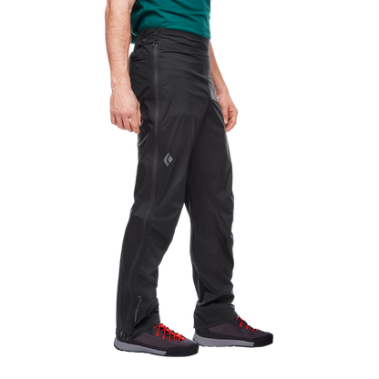 Black Diamond Men's Stormline Stretch Full Zip Rain Pants