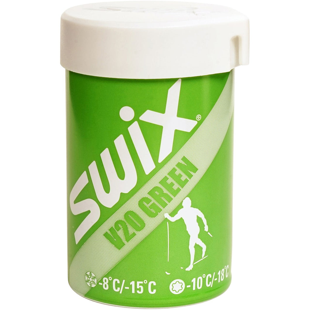 Swix V20 Hard Kick Wax Green 43g -8C/-15C
