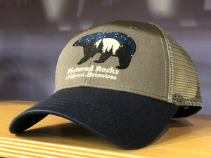 Pictured Rocks Night Bear Hat