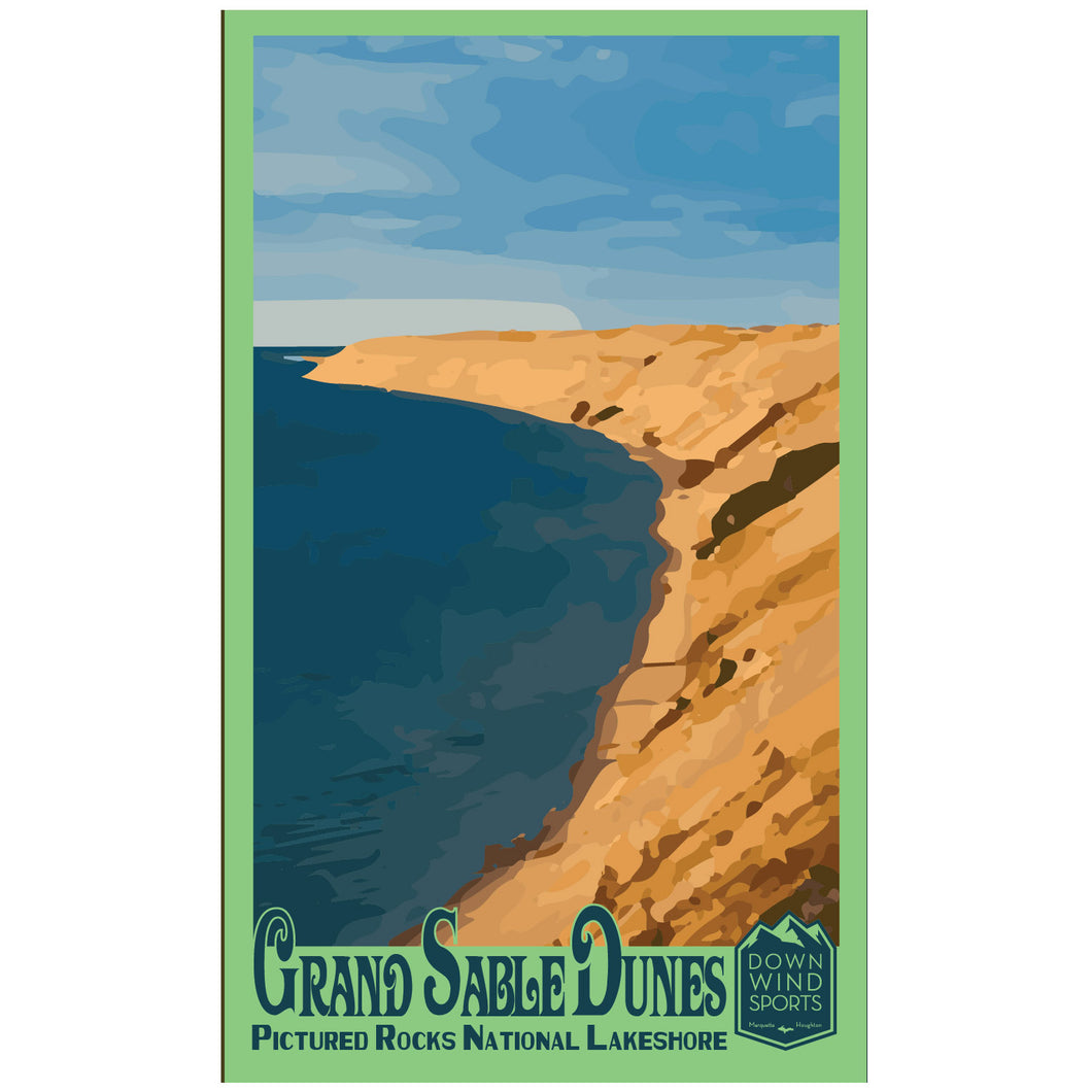 Grand Sable Dunes Sticker