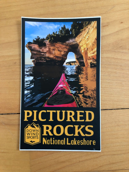 Pictured Rocks Arch Sticker