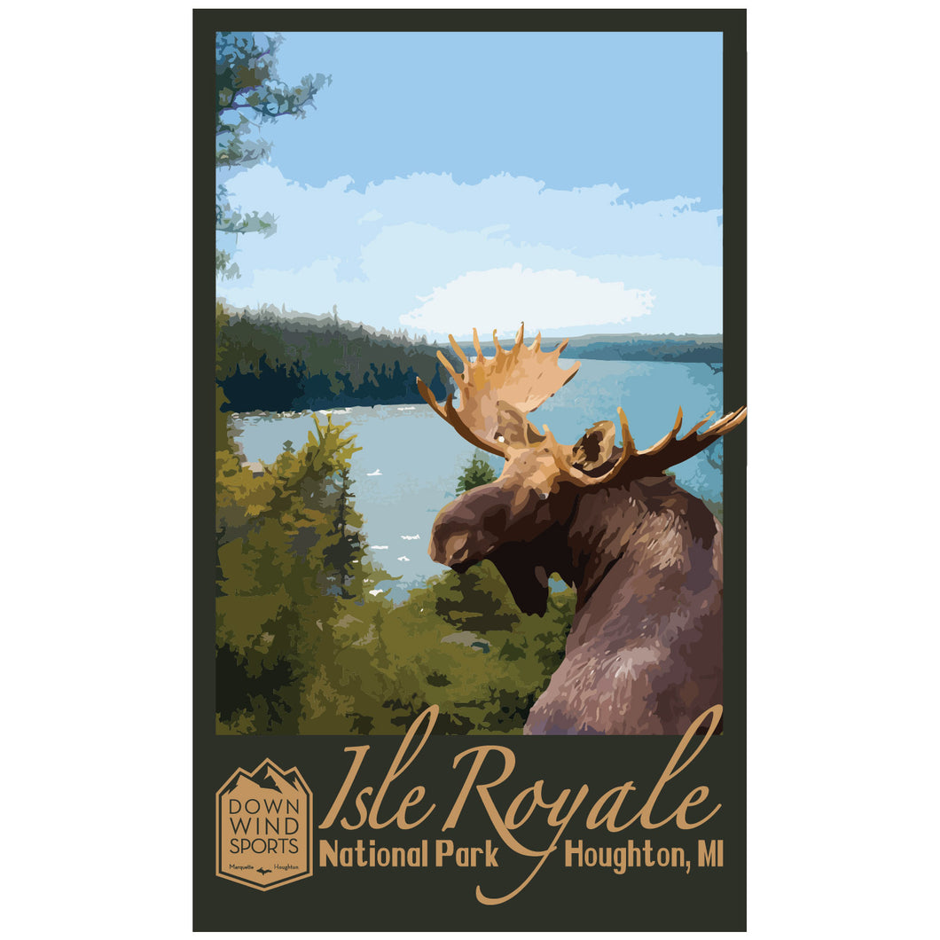 Isle Royale Sticker