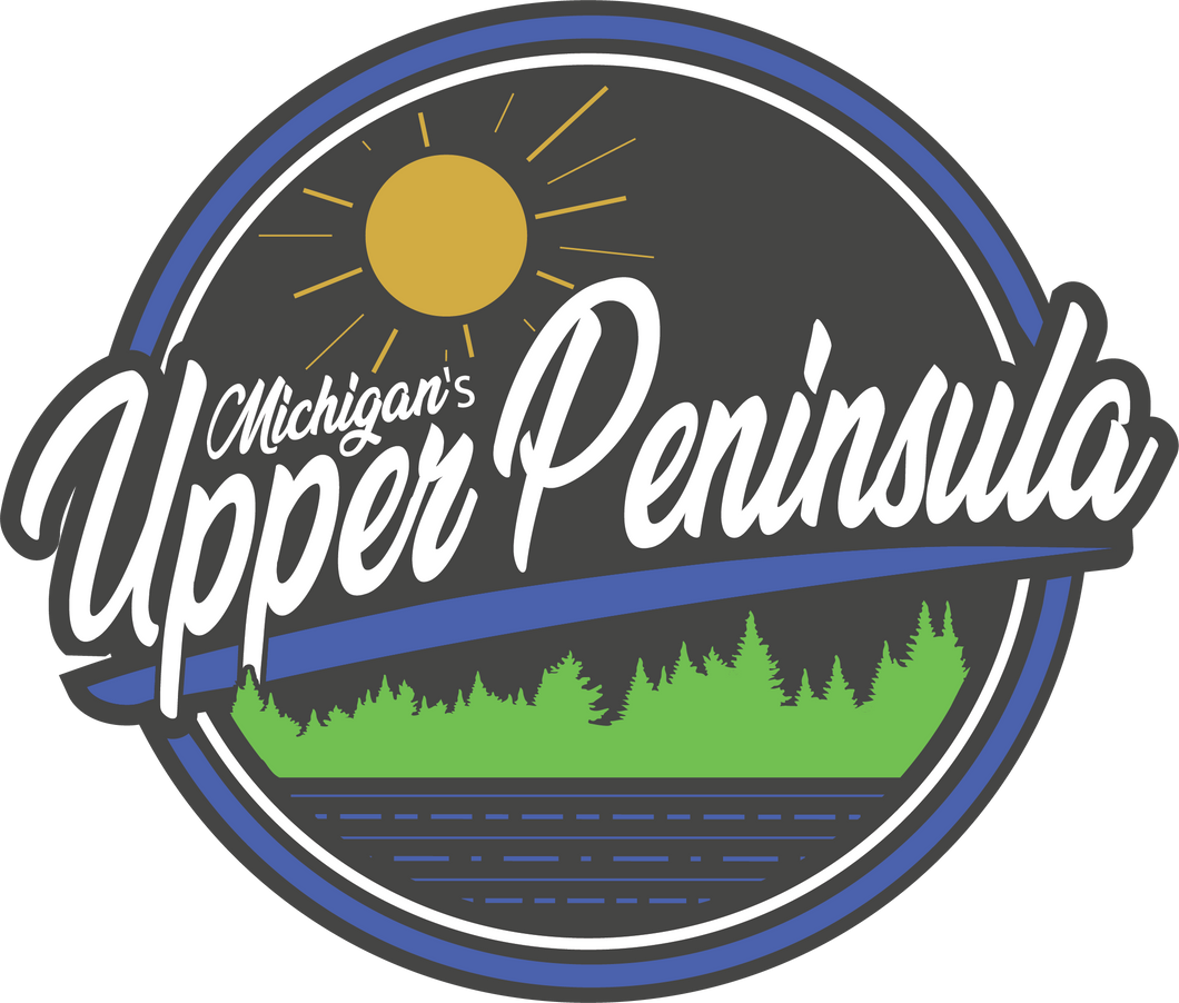 Round Michigan's Upper Peninsula Sticker