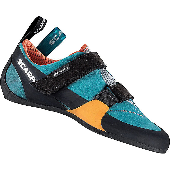Scarpa Women's Force V Climbing Shoes - Synthetic, Hook & Loop Closure, Medium Width-257534