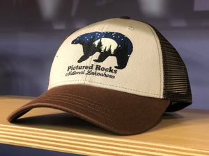 Pictured Rocks Night Bear Hat