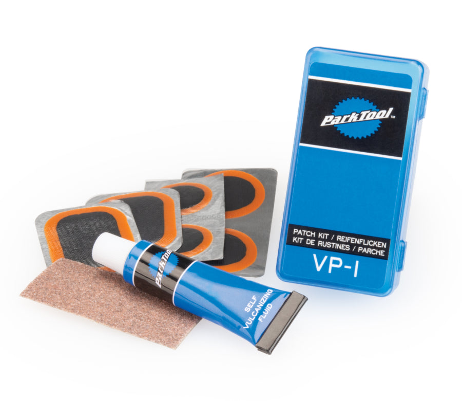 Park Tool VP-1 Vulcanizing Patch Kit: single