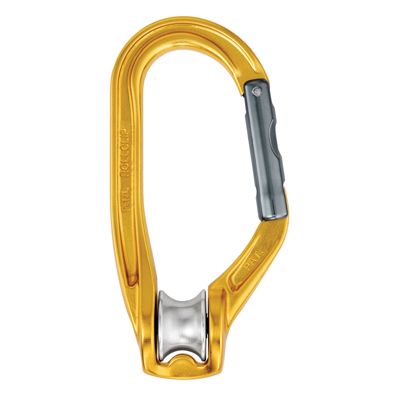Petzl ROLLCLIP A H-frame pulley carabiner, non-locking