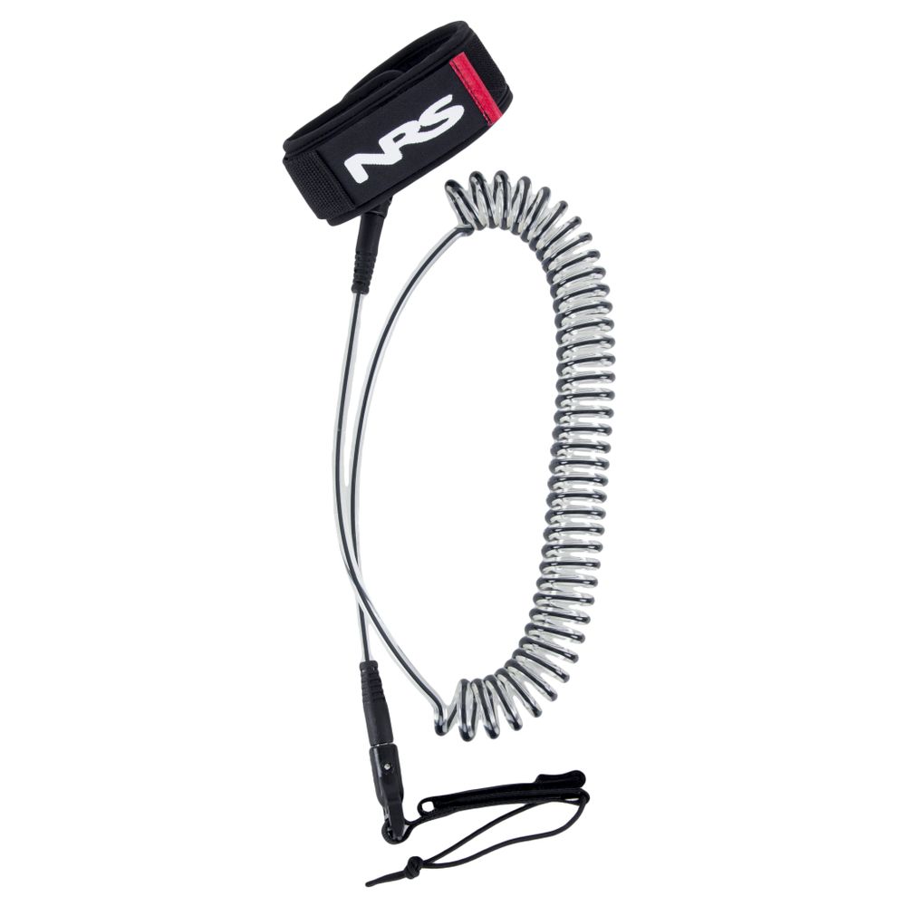 NRS Coil SUP Leash Black