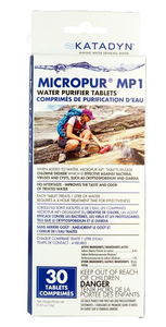 Katadyn Micropur MP1 Purification Tablets (Package of 30)